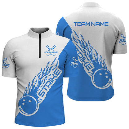 Custom Multi Color Bowling Shirts For Men And Women, Bowling Team Shirts Bowling Strike SO0787