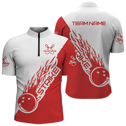 Custom Multi Color Bowling Shirts For Men And Women, Bowling Team Shirts Bowling Strike SO0787