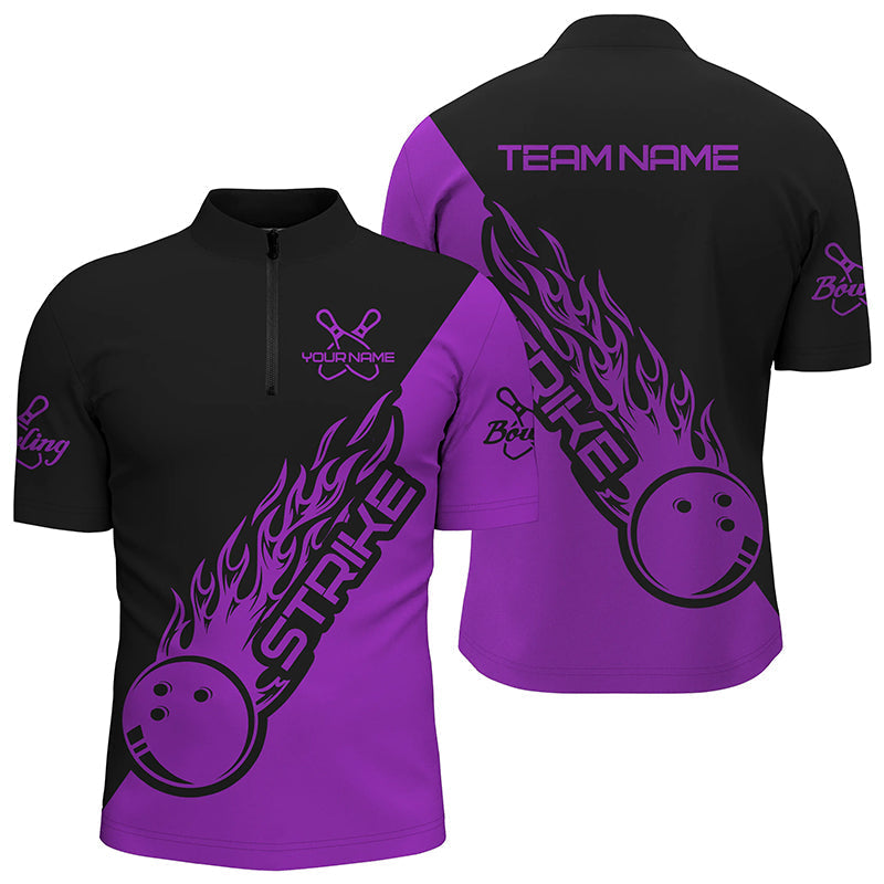 Custom Multi Color Bowling Shirts For Men And Women, Bowling Team Shirts Bowling Strike SO0787