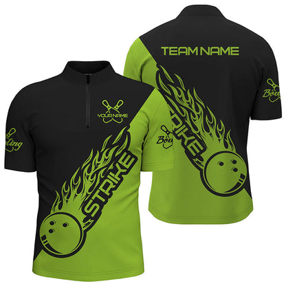 Custom Multi Color Bowling Shirts For Men And Women, Bowling Team Shirts Bowling Strike SO0787