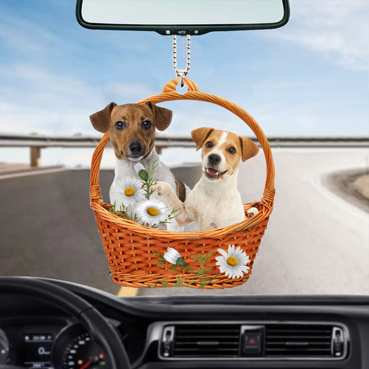 Cool Jack Russell Terrier God'S Present Car Hanging Ornament OO0942