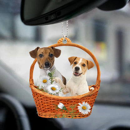 Cool Jack Russell Terrier God'S Present Car Hanging Ornament OO0942