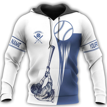 Custom 3D Baseball Shirt Men Women, Hoodie For Baseball Player, Baseball Gift For Dad TO0091