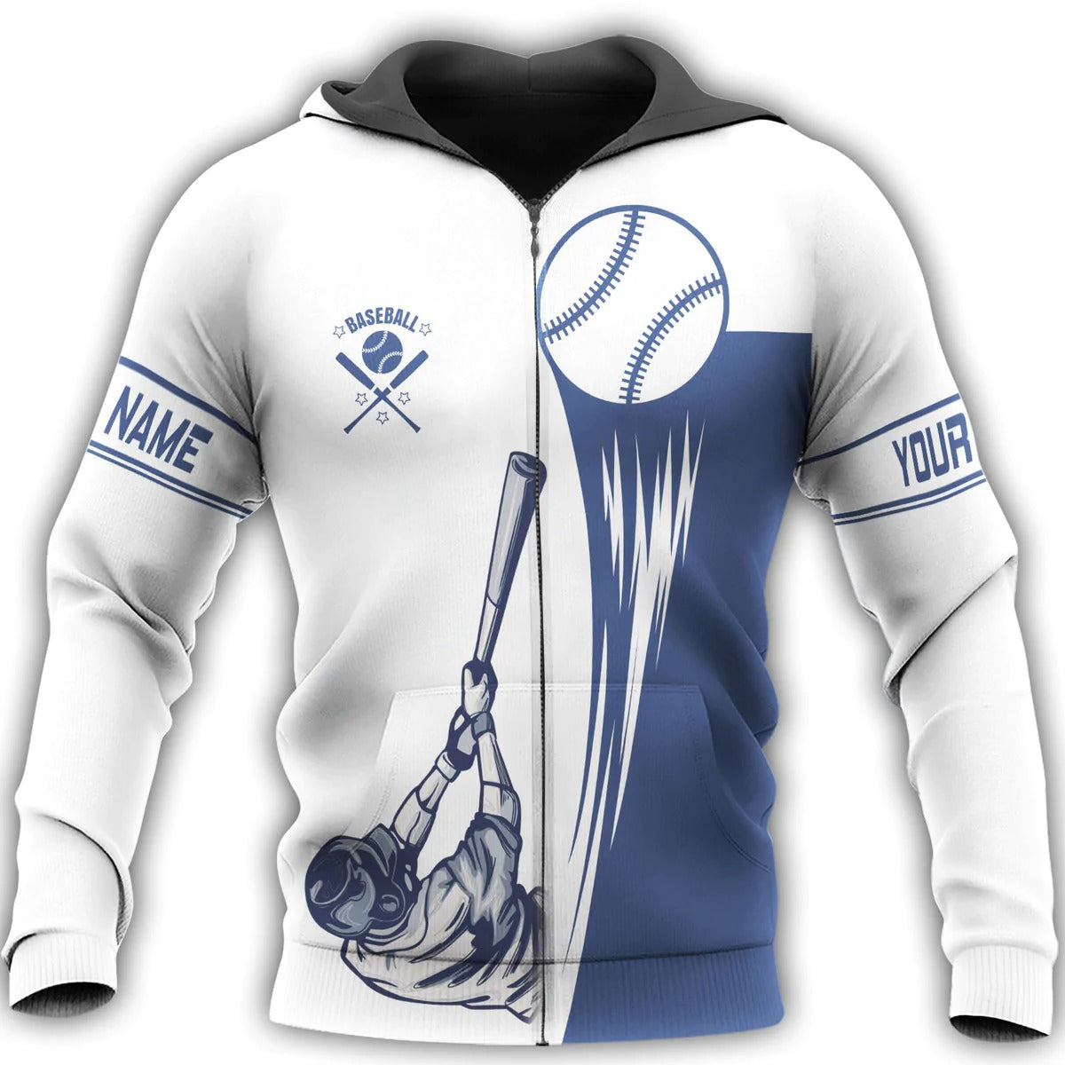 Custom 3D Baseball Shirt Men Women, Hoodie For Baseball Player, Baseball Gift For Dad TO0091