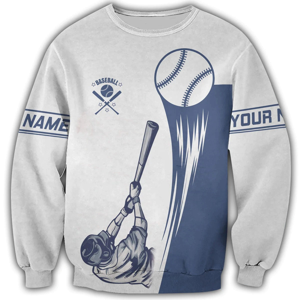 Custom 3D Baseball Shirt Men Women, Hoodie For Baseball Player, Baseball Gift For Dad TO0091