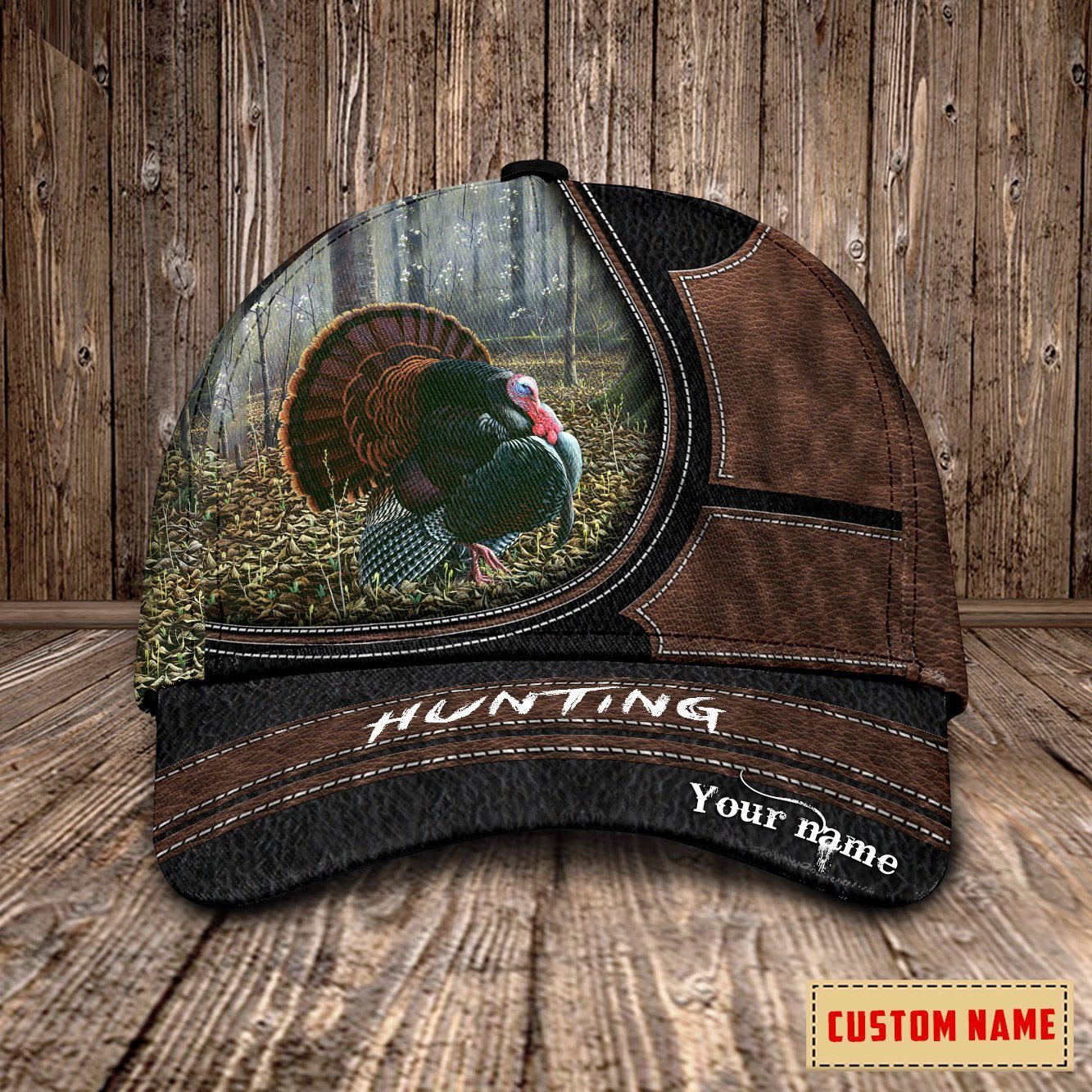 Personalized Name Turkey Hunting Cap NDB06 CA0023