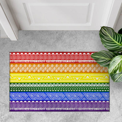 Lgbt Pride Rainbow Gay Doormat, Doormat Pride Month Gift LO1225