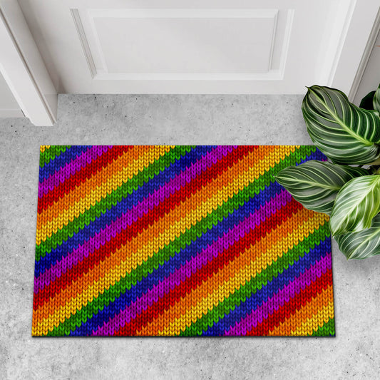 Lgbt Doormat Rainbow Color Doormat LO1316