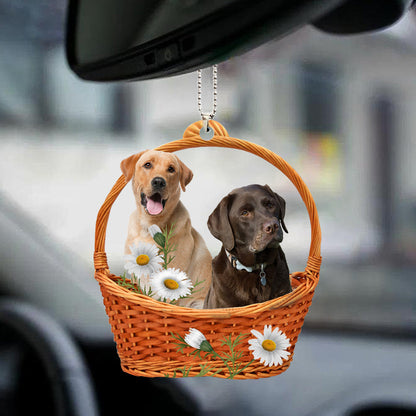 Labrador Retriever God'S Present Car Hanging Ornament Tree Hanging Ornaments OO0940