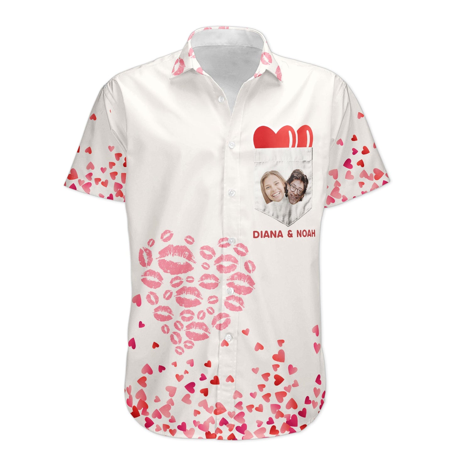 Love Forever - Personalized Hawaiian Shirt HA0075