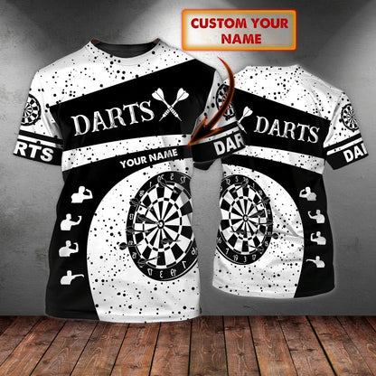 Custom 3D Full Print Dart Shirt For Men And Women, Premium Dart On Shirt, Best Gift For A Dart Player TO0670