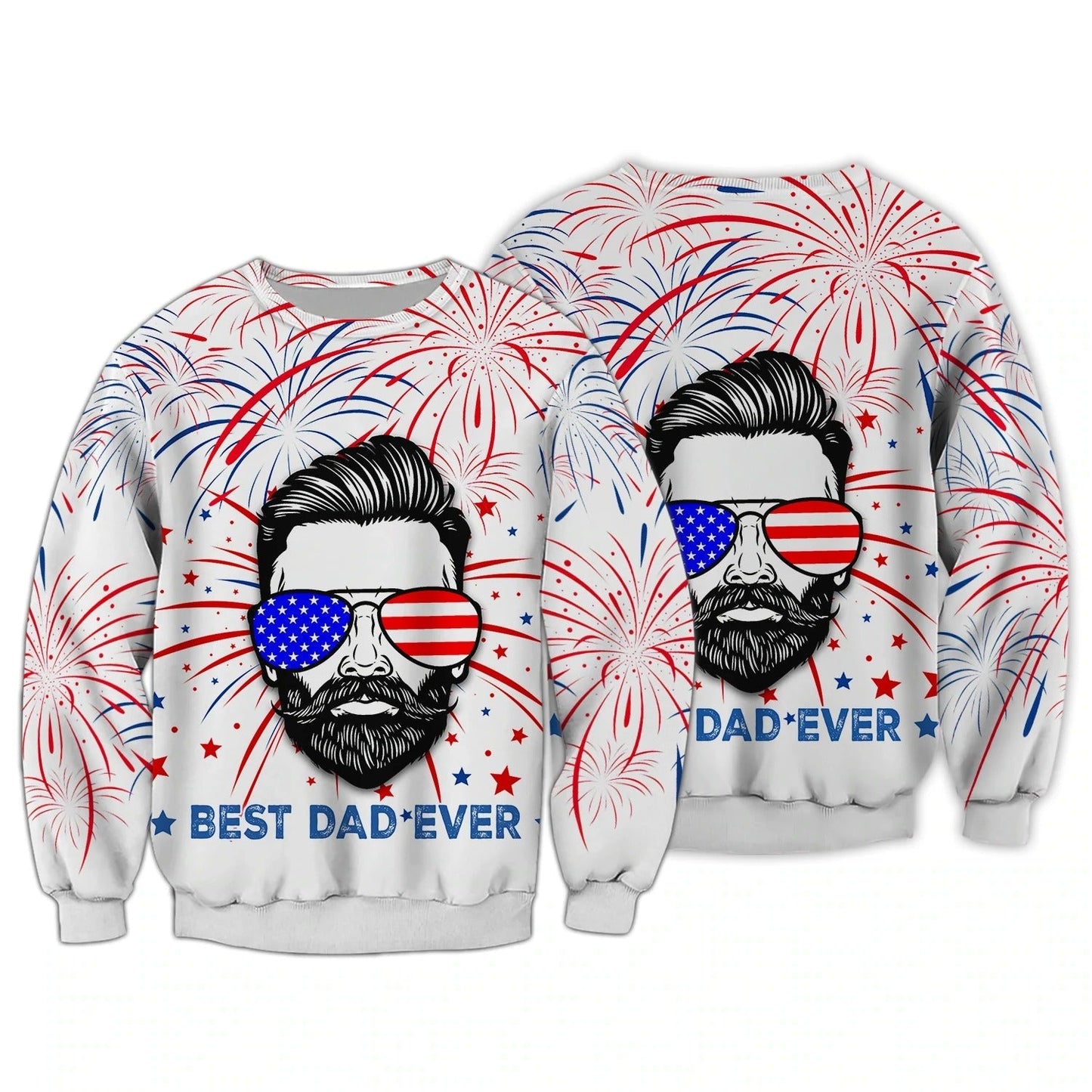 Independence Day Is Coming Best Dad Ever 3D Full Print Shirts Hoodie, Best Dad Shirt 4Th July American Tee Shirt TO0147