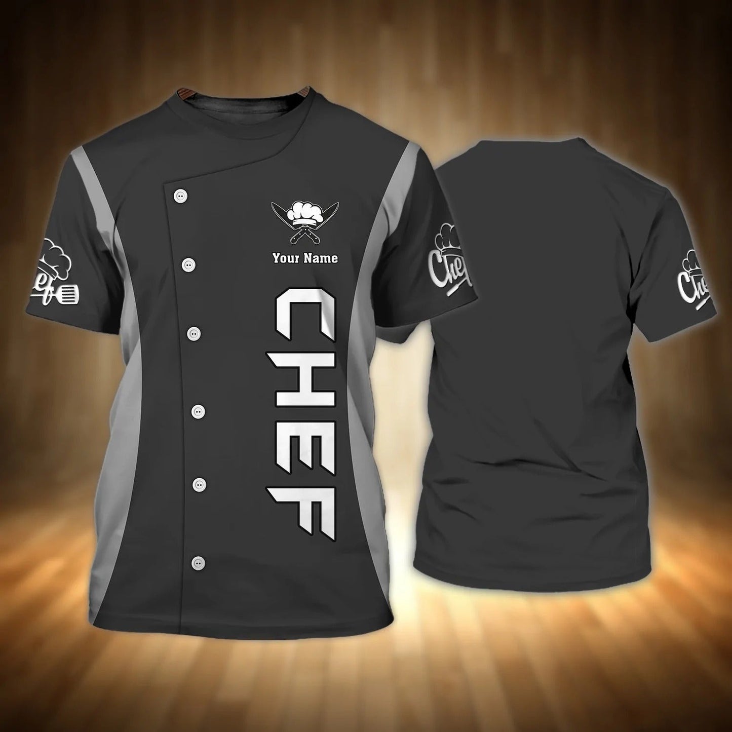 Customized 3D Chef Shirt, Chef Cook Tshirt For Him Her, Chef Tee 3D TO2700