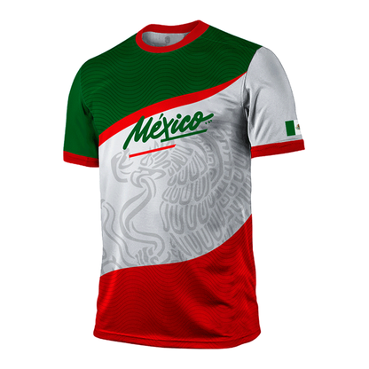 Mexican T-Shirt For Men, Mexico Aguila Men T-Shirt, Flag Mexico Shirt TO3070