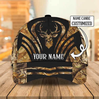 3D Classic Cap Deer Hunting 2 Personalized Name Cap Lasfour CA1016