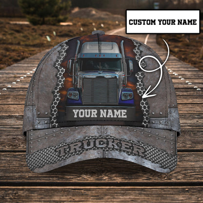 3D Classic Cap Truckercap01 Personalized Name Cap Lasfour CA0676