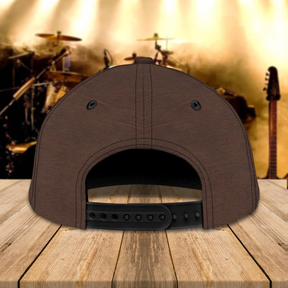 3D Classic Cap Drum Personalized Name Cap 08 Lasfour CA2421