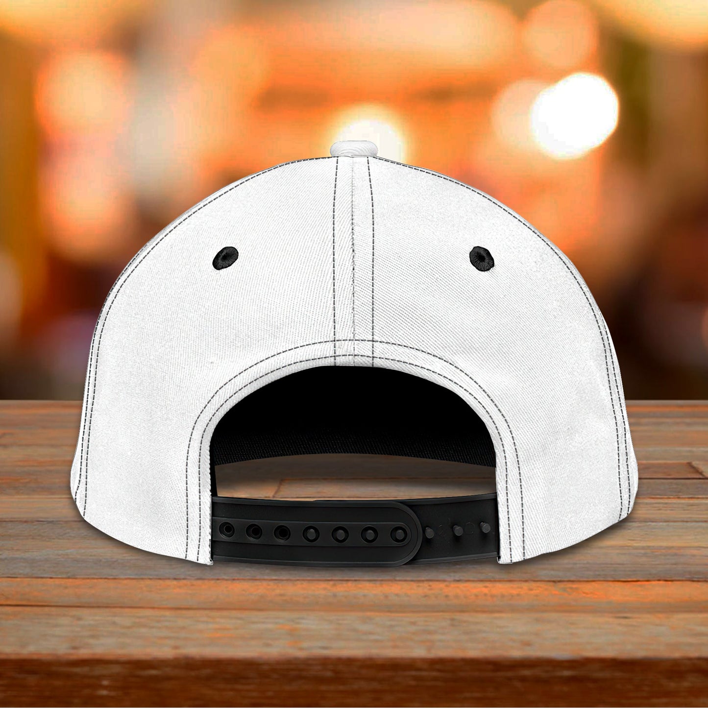 3D Classic Cap Scorpio White Personalized Name Cap Lasfour CA2488