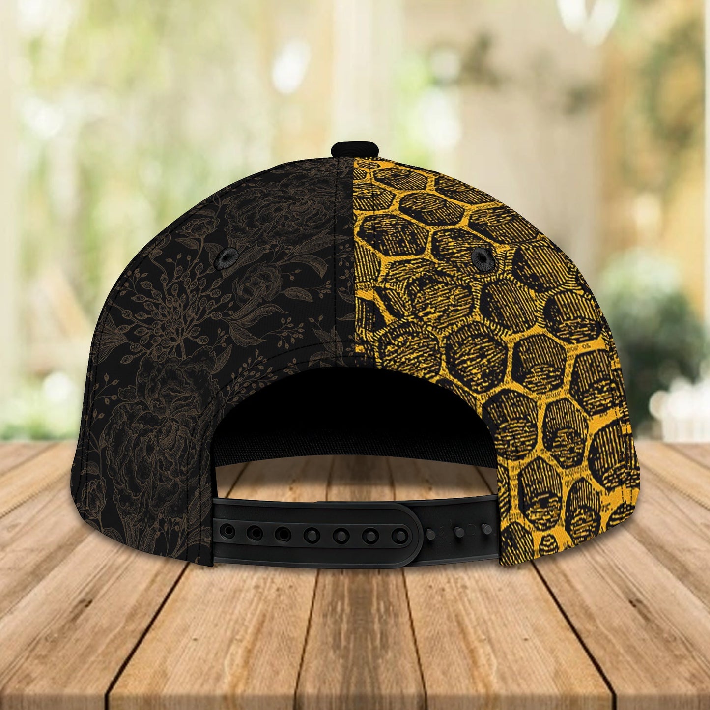 3D Classic Cap Bee 08 Personalized Name Cap Lasfour CA2419