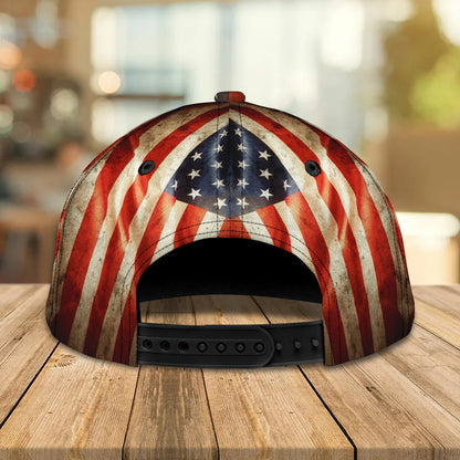 Pride LGBT Personalized Name Cap, Love Is Love With American Flag 3D Cap CA0302