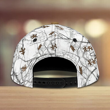 3D Classic Cap Deer Hunting 6 Personalized Name Cap Lasfour CA2137