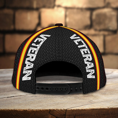 3D Classic Cap Veteran Personalized Name Cap 01 Nama 214 Lasfour CA1609