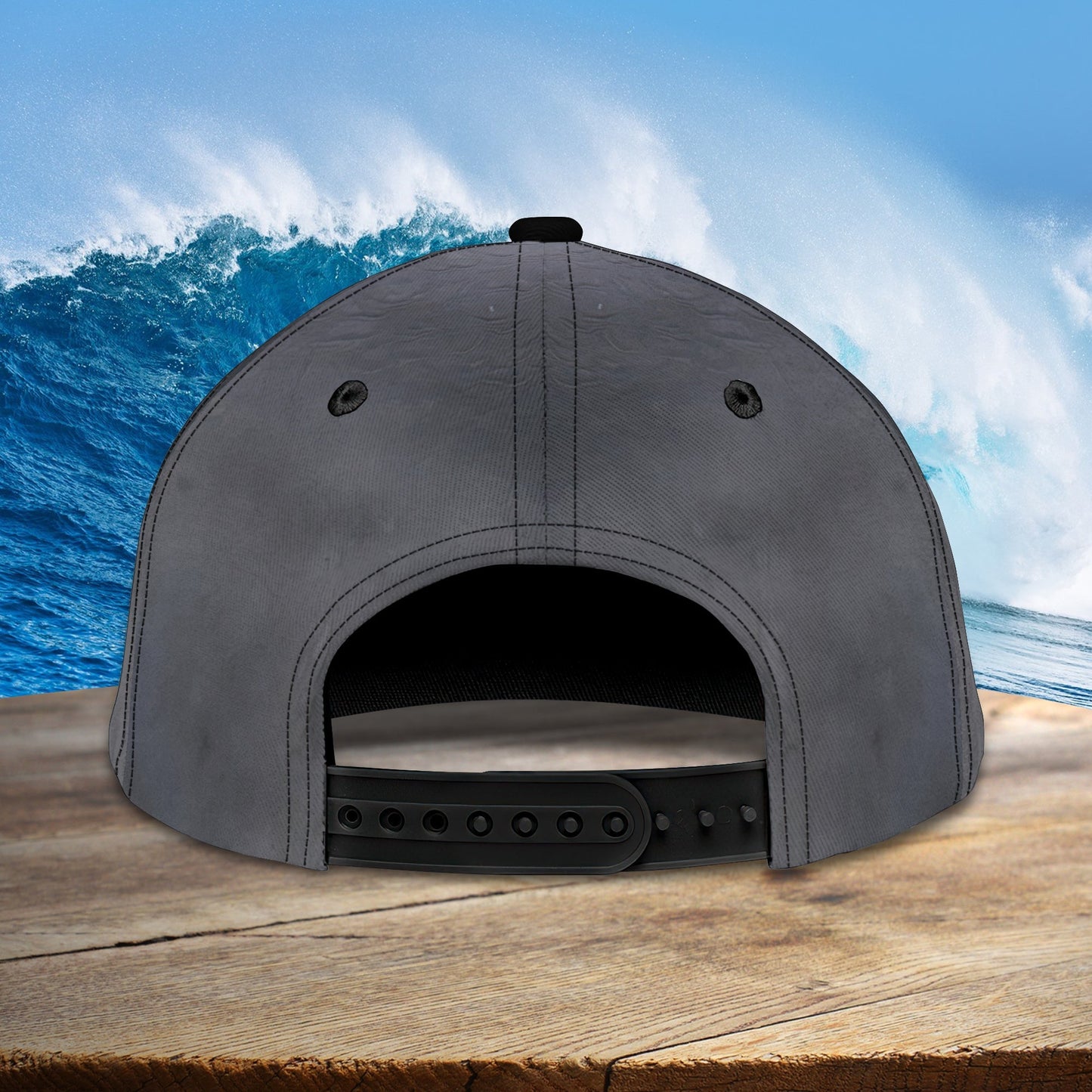 3D Classic Cap Dolphin Personalize Name Cap Lasfour CA1189