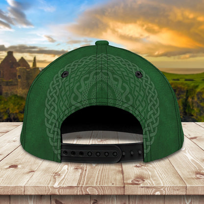 3D Classic Cap Irish Pride 01 Personalized Name Cap Lasfour CA2322