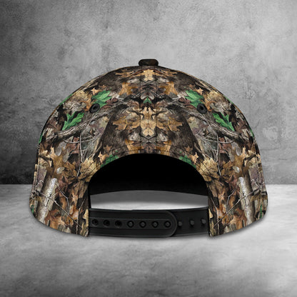 3D Classic Cap Deer Hunting 2 Personalized Name Cap Lasfour CA1374