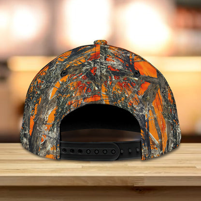 3D Classic Cap Deer Hunting 7 Personalized Name Cap Lasfour CA2138