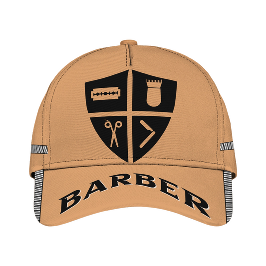 3D All Over Printed Barber Cap Hat, Baseball Cap Hat For Barber, Best Gift For A Barber Man, Women Barber Gift CO0545