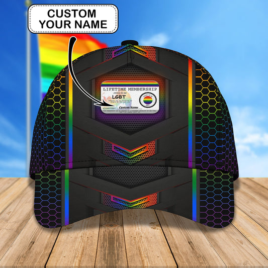 Proud To Be LGBT Personalized Name Cap CA0301