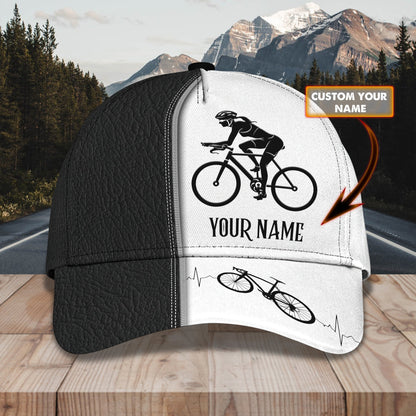 3D Classic Cap Cycling Personalized Name Cap Lasfour CA1080