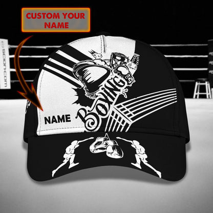 3D Classic Cap Boxing 2 Personalized Name Cap 79 Lasfour CA1213