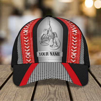 3D Classic Cap Boxing Personalized Name Cap 19 Lasfour CA0752