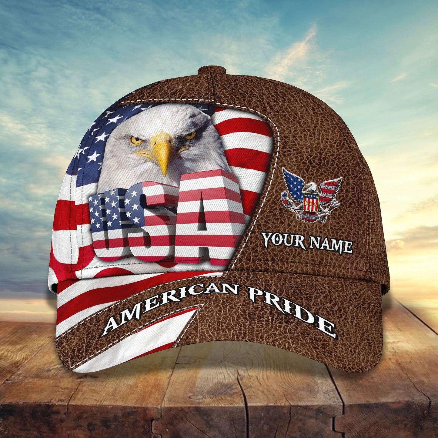 3D Classic Cap American Pride Cap 03 Lasfour CA1697