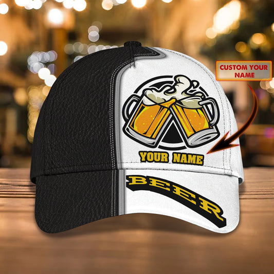 3D Classic Cap Beer 20 Personalized Name Cap Lasfour CA2093