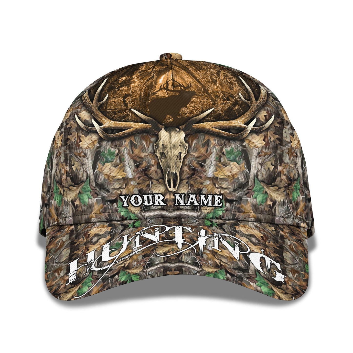 3D Classic Cap Deer Hunter Personalized Name Cap 806 Lasfour CA1960