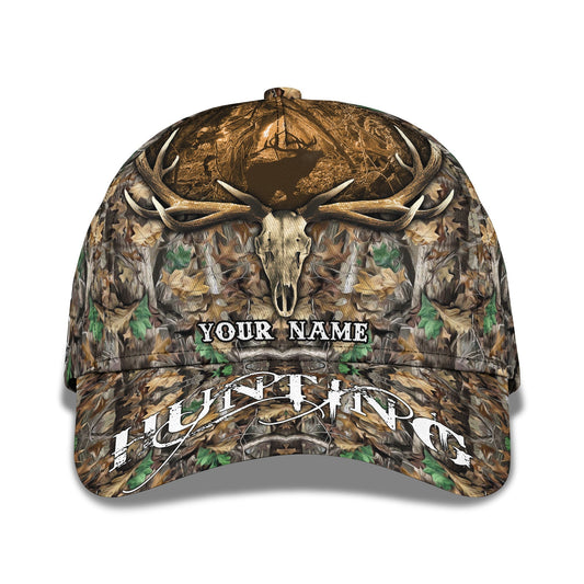 3D Classic Cap Deer Hunter Personalized Name Cap 806 Lasfour CA1960