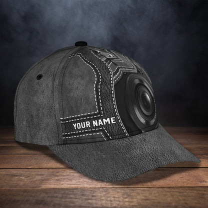 3D Classic Cap Camera Personalized Name Cap 135 Lasfour CA1411