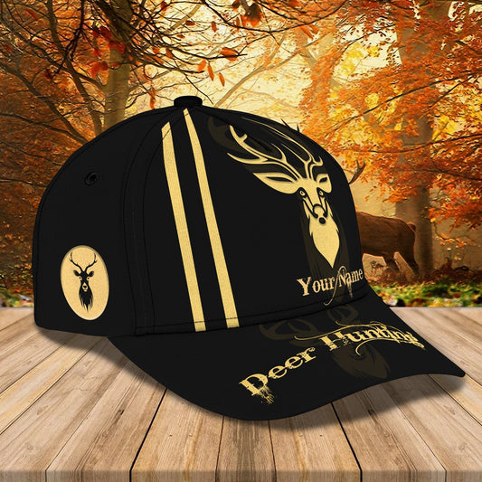 3D Classic Cap Deer Hunting Personalized Name Cap 86 Lasfour CA1443