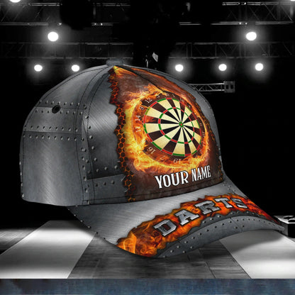 Personalized 3D All Over Print Baseball Cap For Dart Lovers, Darting Classic Cap Hat, Dart Cap CO0391