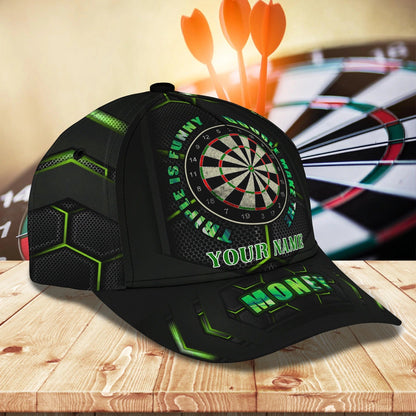 Personalized Dart Baseball Cap Full Printing, Dart Hat For Men And Woman, To My Friend Darter Cap Hat, Darter Cap CO0457