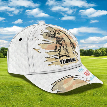 Customized 3D All Over Print Mens Golf Cap For Mens, Birthday Gift For Golf Man, Golfer Friends Best Gifts CO0357