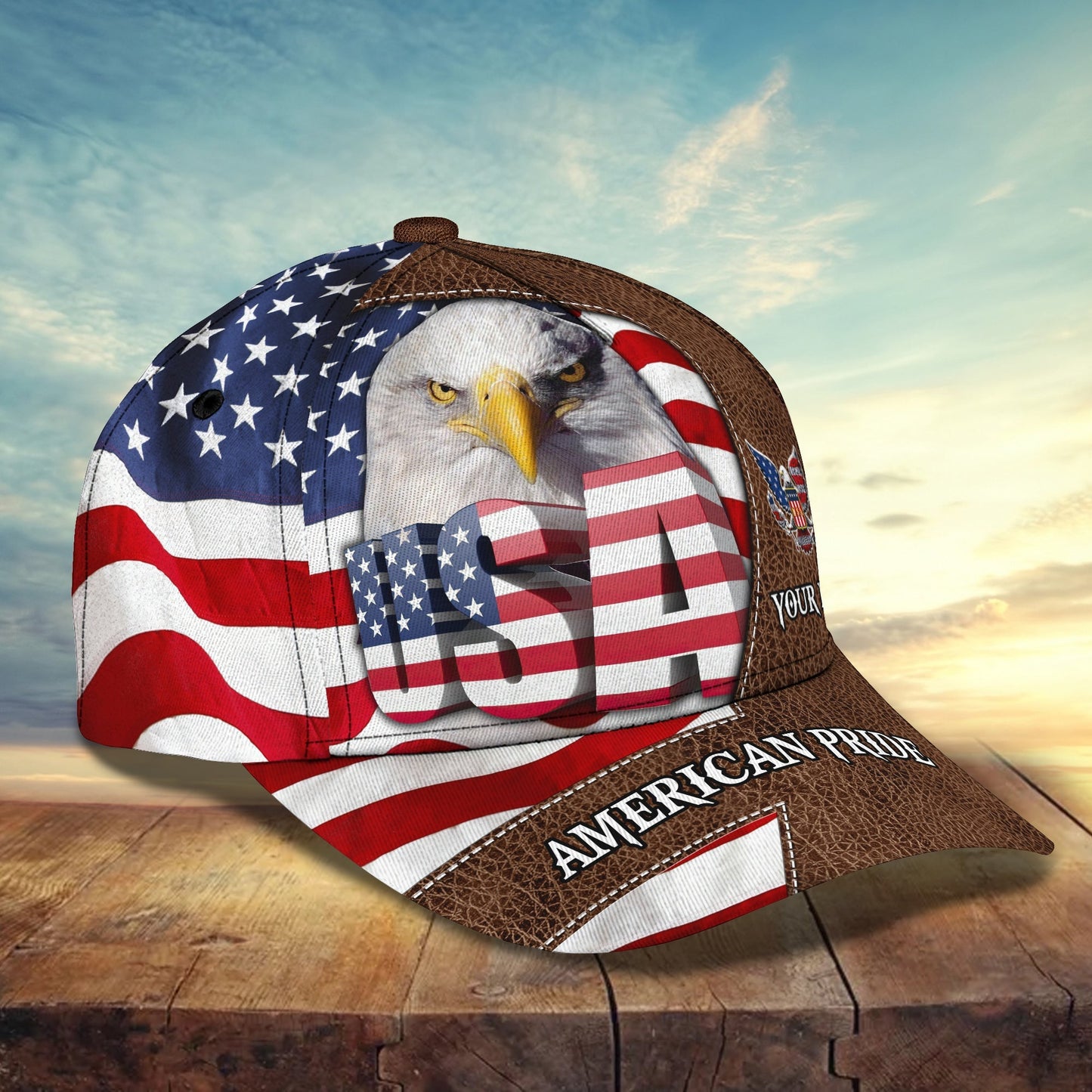 3D Classic Cap American Pride Cap 03 Lasfour CA1697