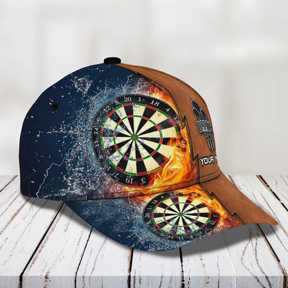 Personalized Classic Dart Cap, Birthday Present To Darter Friend, Dart Lover Cap Hat, Darting Cap CO0456