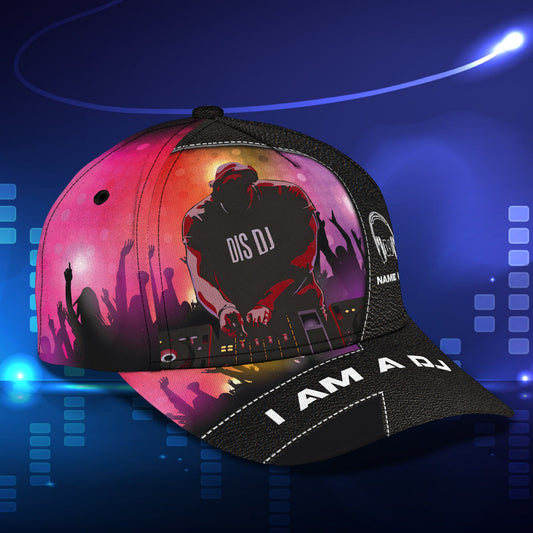 3D Classic Cap Dj9 Personalized Name Cap Lasfour CA1806