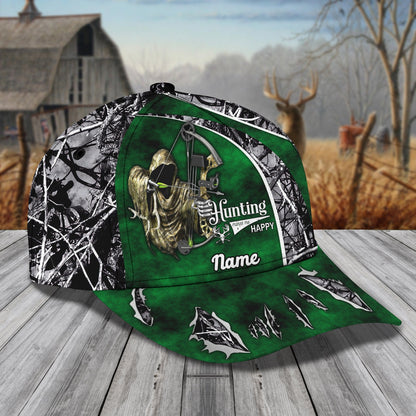 3D Classic Cap Bowhunting Personalized Name Cap Lasfour CA1580