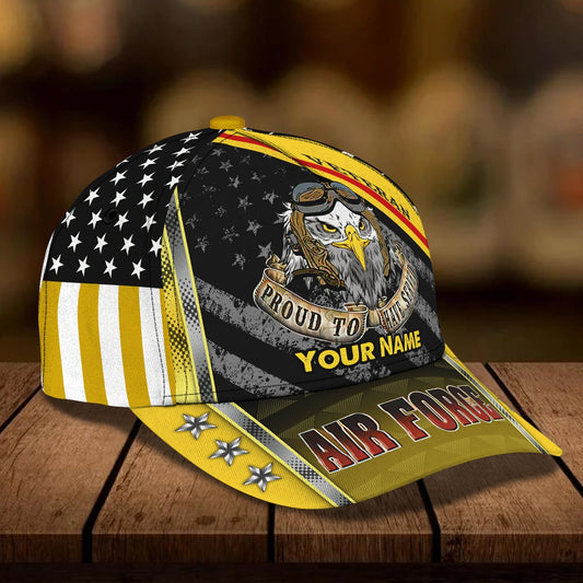 3D Classic Cap Personalized Name Cap07 Veteran Lasfour CA2309