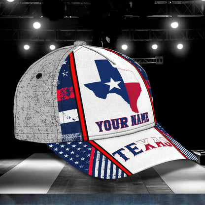 Customized 3D Full Printed Baseball Cap Pray For Texas, Texas Baseball Cap, Texas Classic Cap CO0382